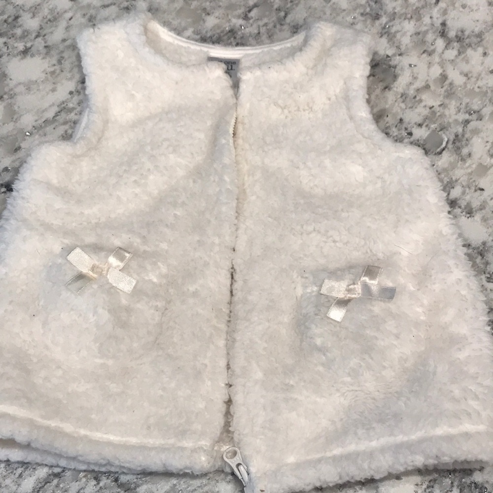 Fluffy vest